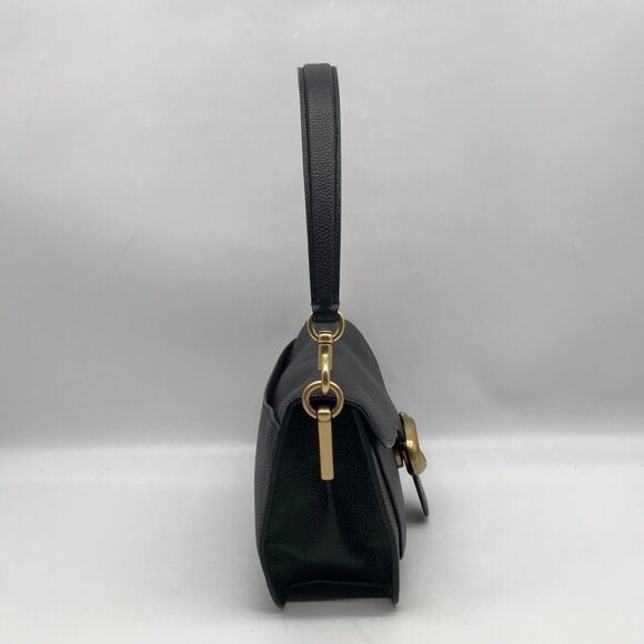 Coach Black Pebbled Leather Tabby 26 Convertible Shoulder Bag 73995 - Picture 4 of 12